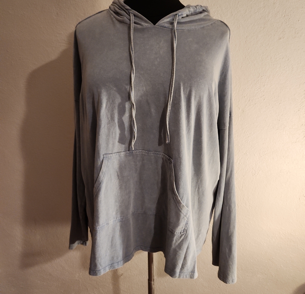 Heyson Women's Hoodie Sweatshirt Light Green Size 3XL